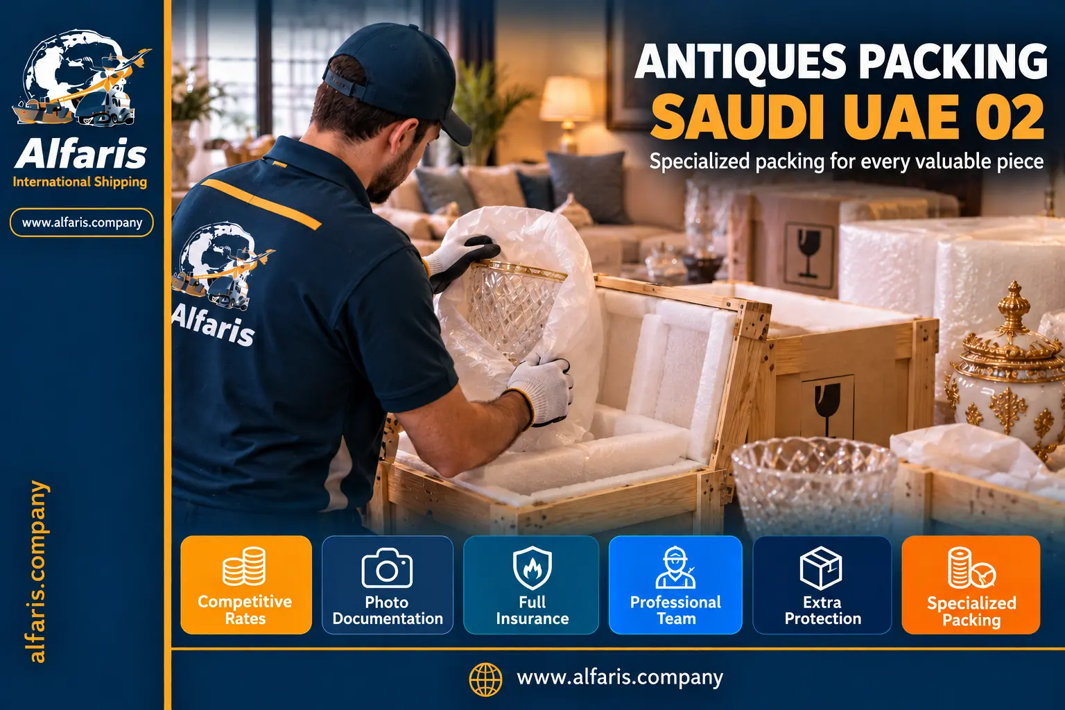 antiques packing saudi uae 02