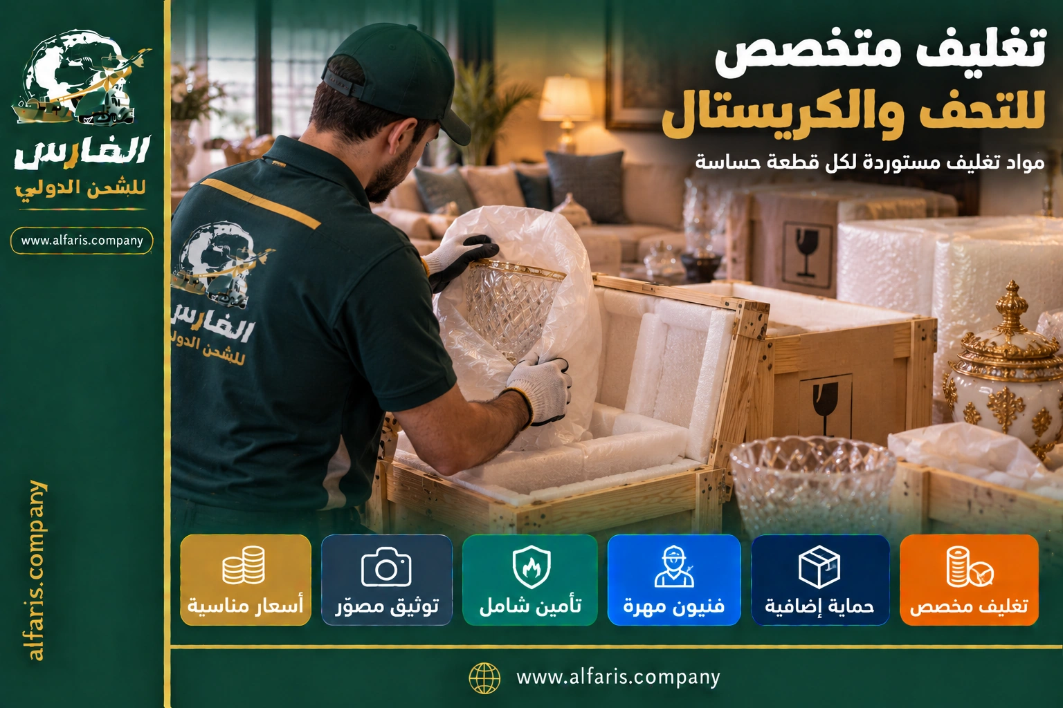 antiques packing saudi uae 02
