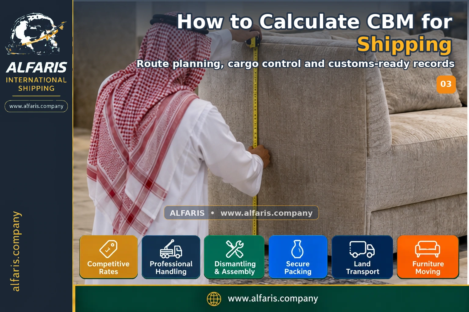 calculating CBM for shipping — Inspection and records