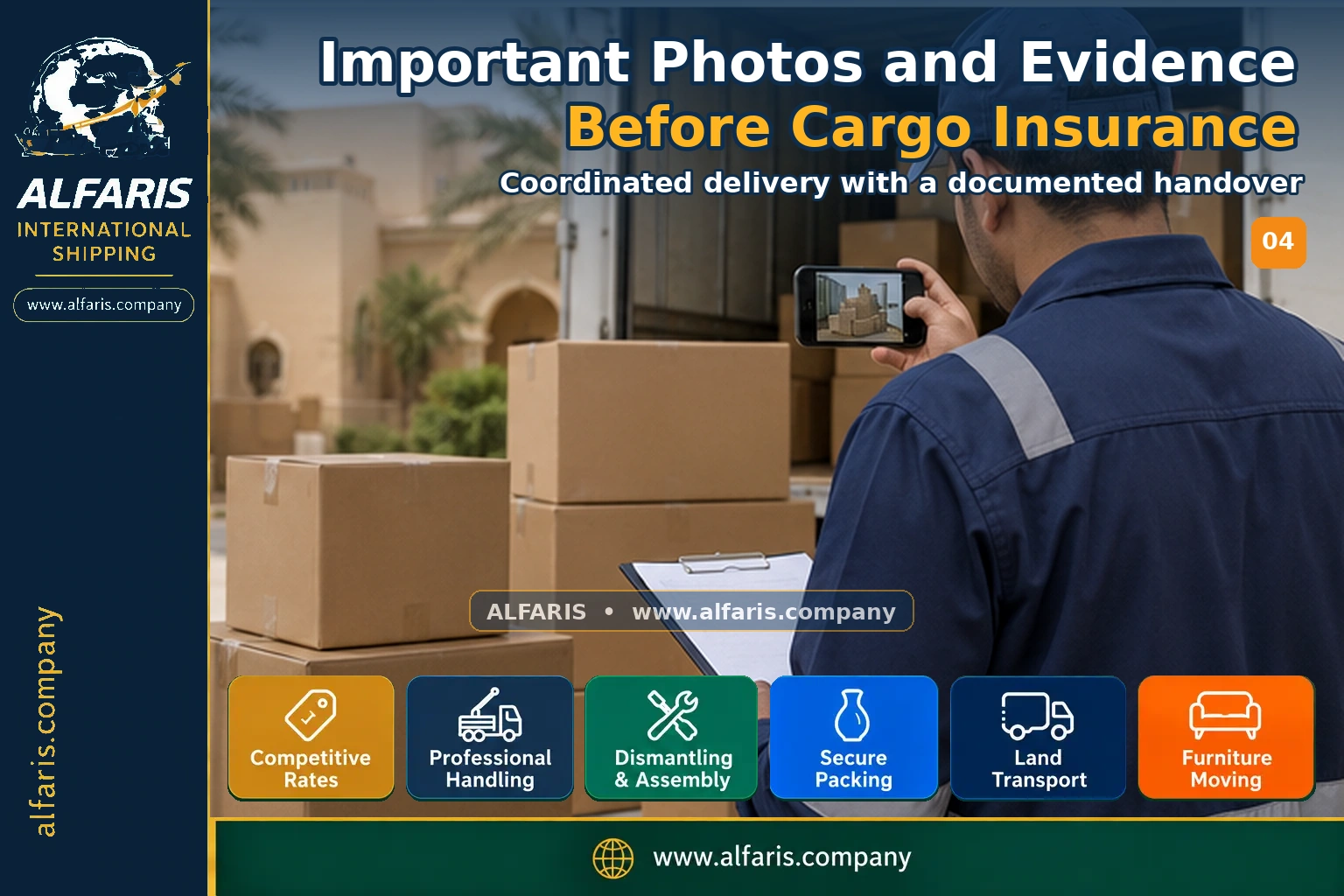cargo insurance photos and evidence — Final review