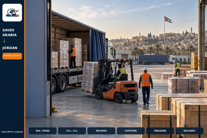 Commercial cargo shipping to jordan — service overview