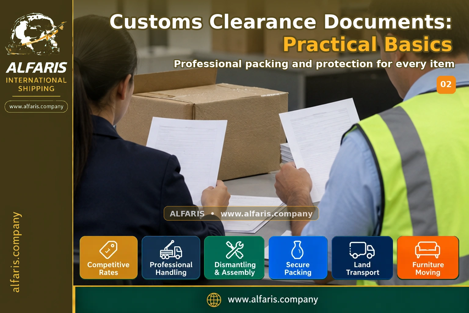 customs clearance documents โ Preparation and packing customs clearance documents โ Preparation and packing