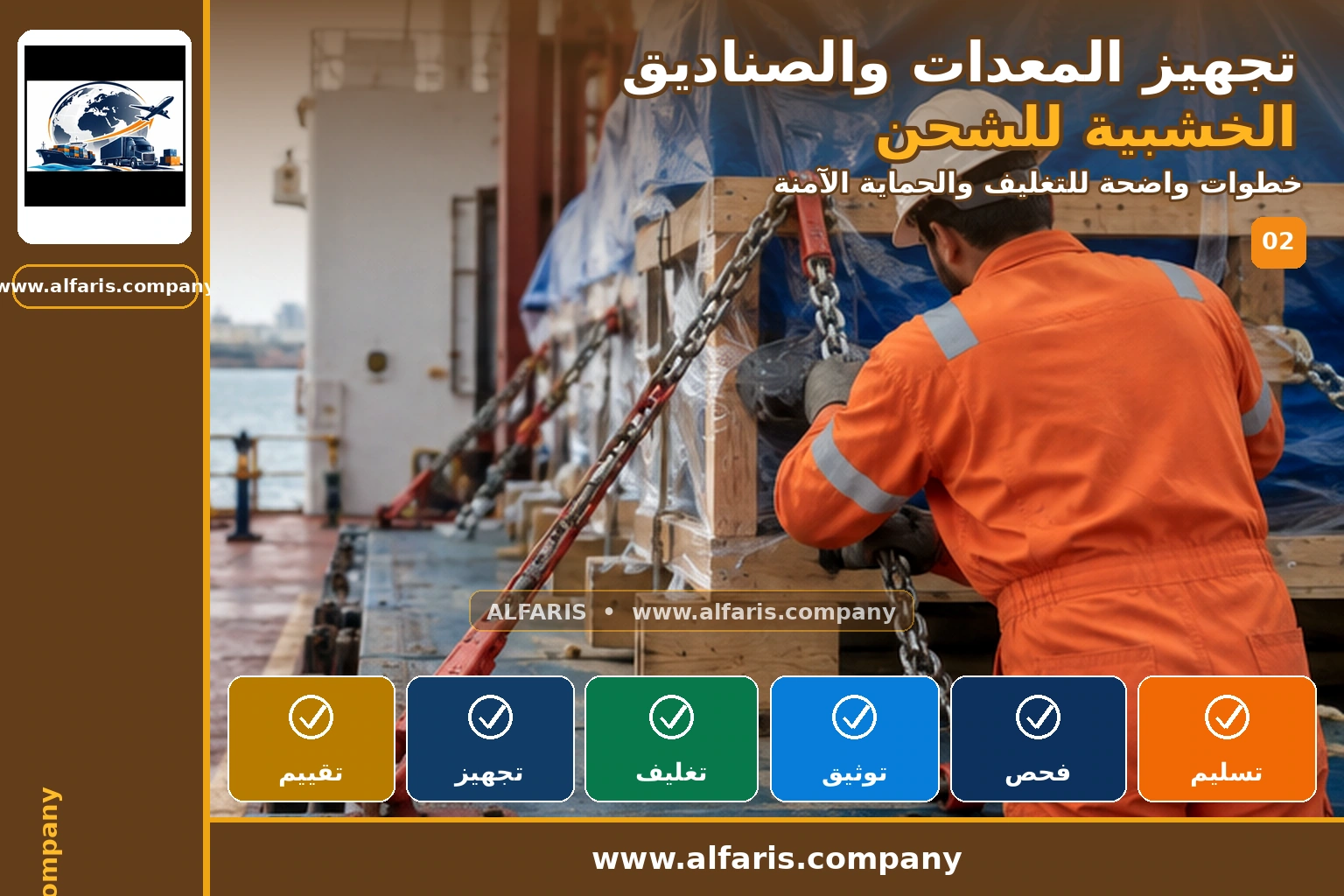 تجهيز المعدات والصناديق الخشبية — التجهيز والتغليف تجهيز المعدات والصناديق الخشبية — التجهيز والتغليف