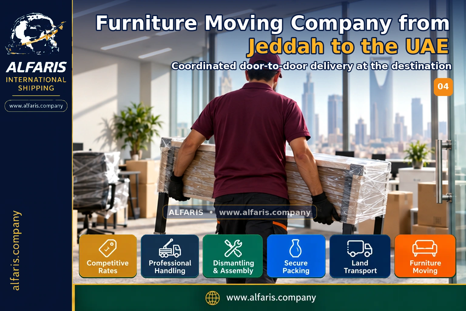 Delivery of shipments in the UAE