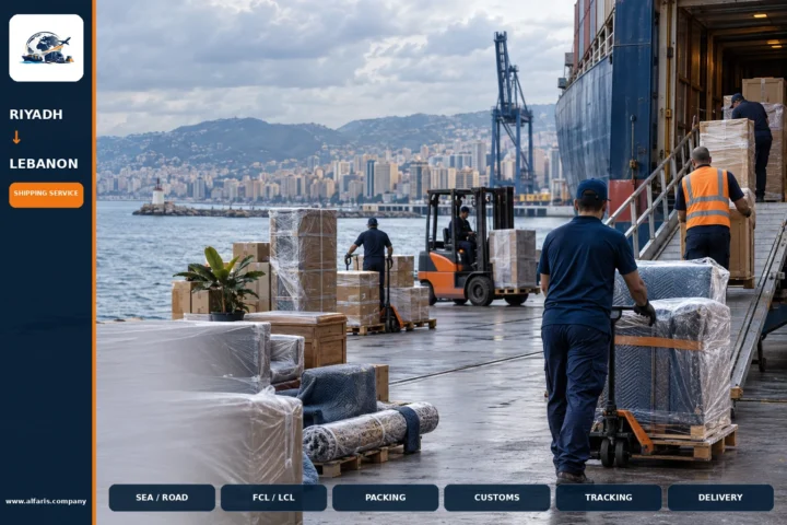 Furniture shipping from riyadh to lebanon — service overview