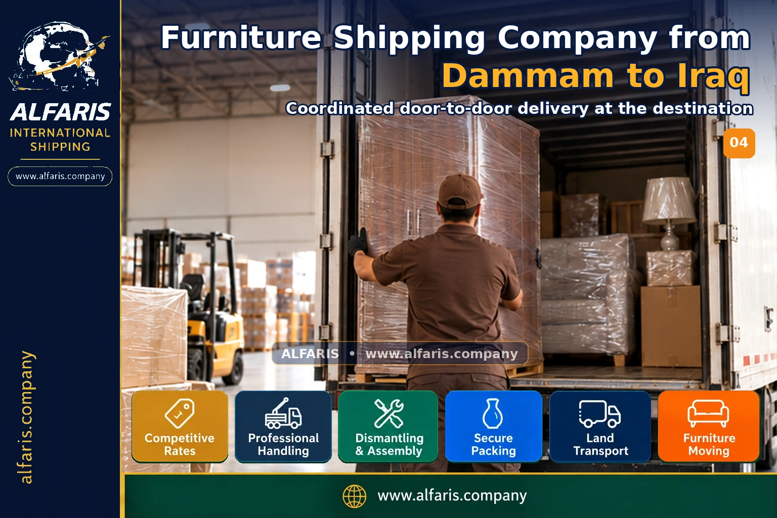 Delivery of shipments in Iraq