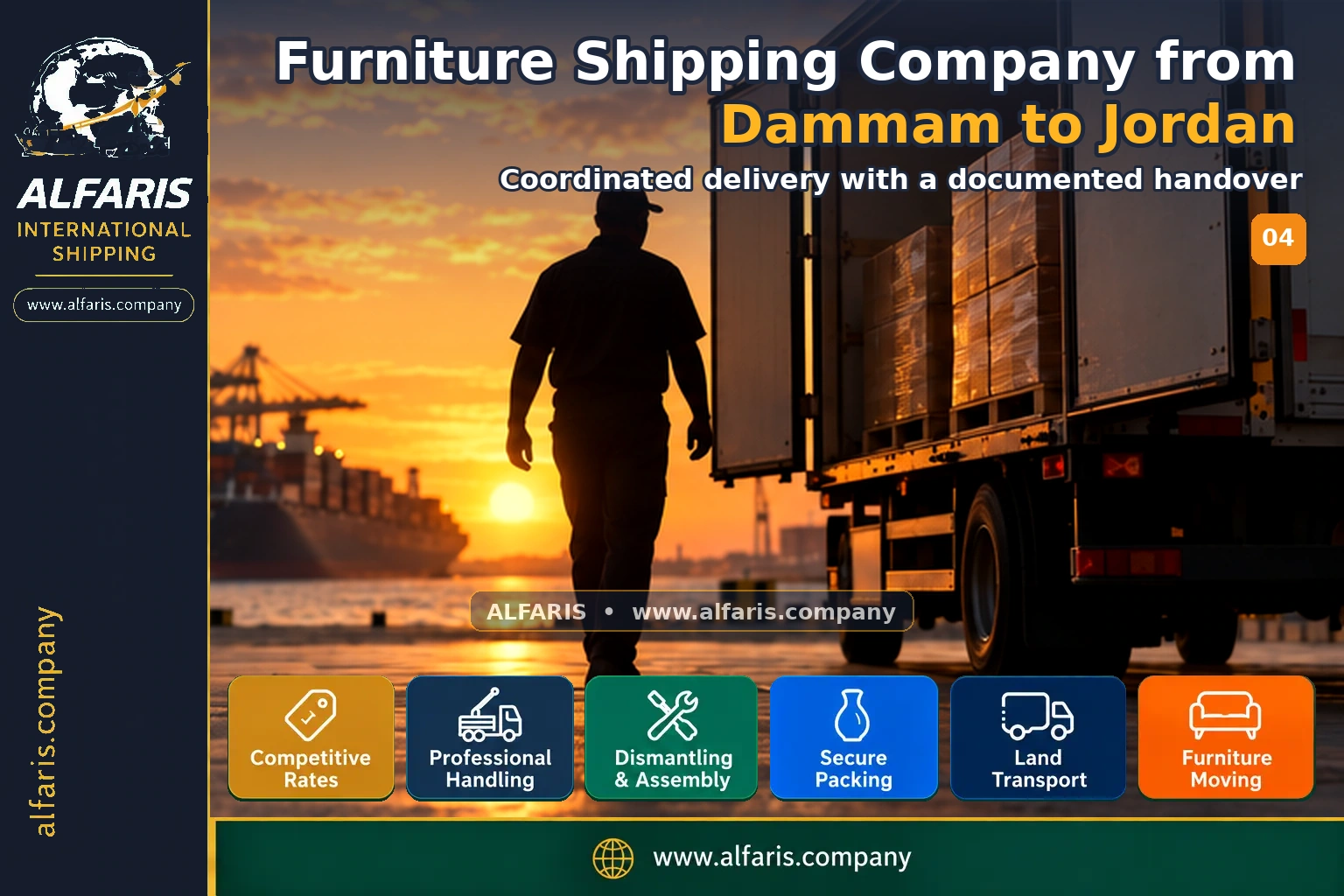 Delivery of shipments in Jordan Delivery of shipments in Jordan
