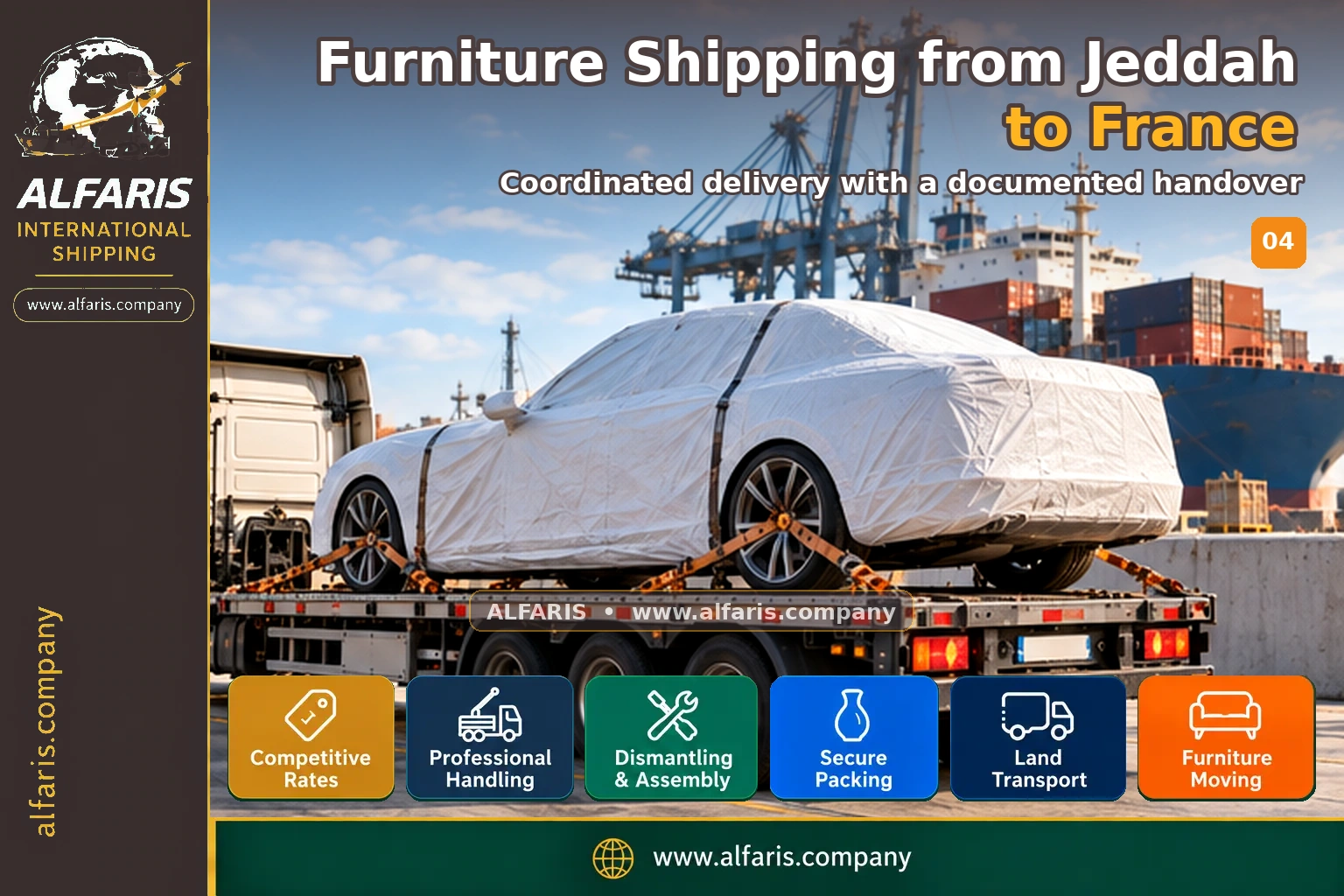 Delivery of shipments in France