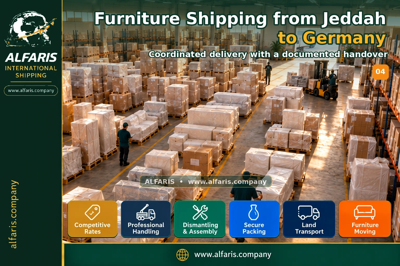 Delivery of shipments in Germany