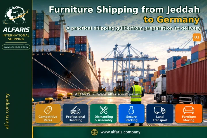 Furniture shipping from jeddah to germany — service overview