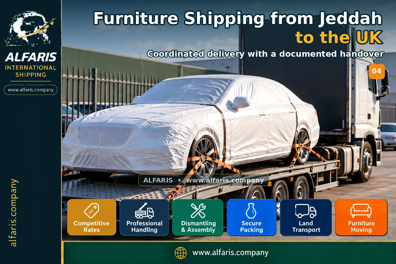 Delivery of shipments in the United Kingdom