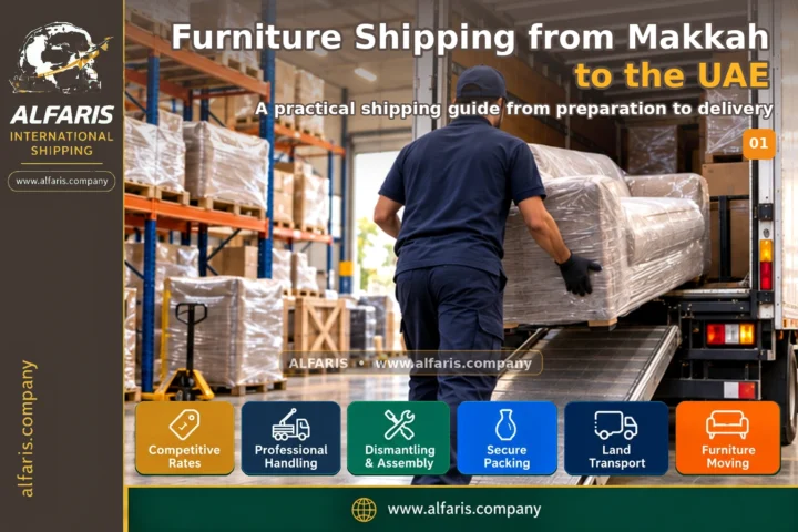 Furniture shipping from makkah to the uae — service overview