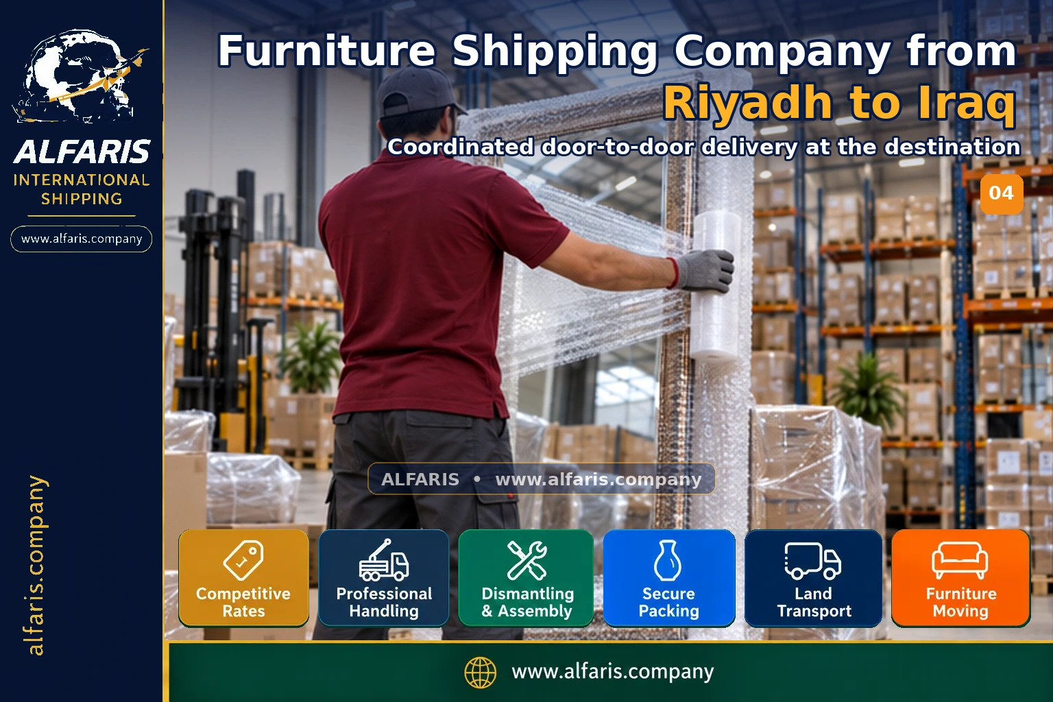 Delivery of shipments in Iraq