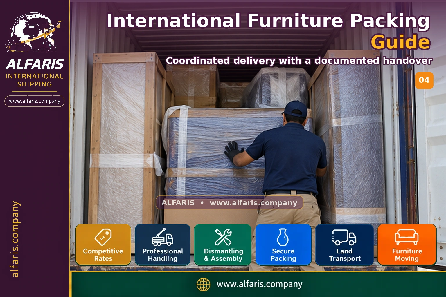 international furniture packing — Final review
