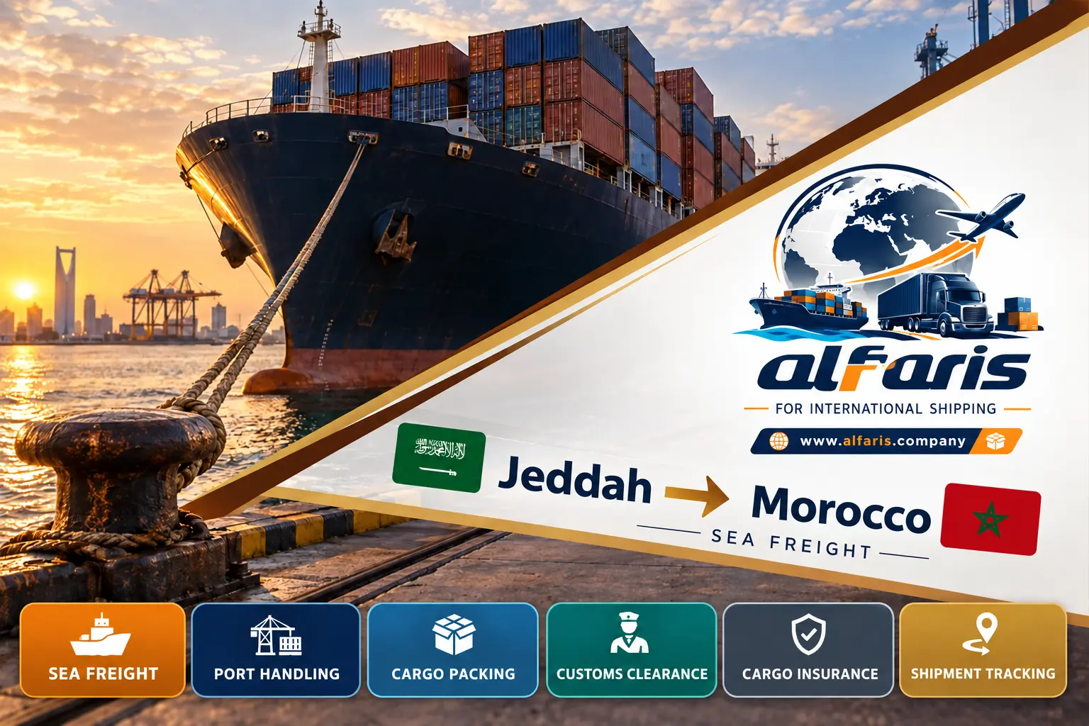 jeddah morocco sea freight 03