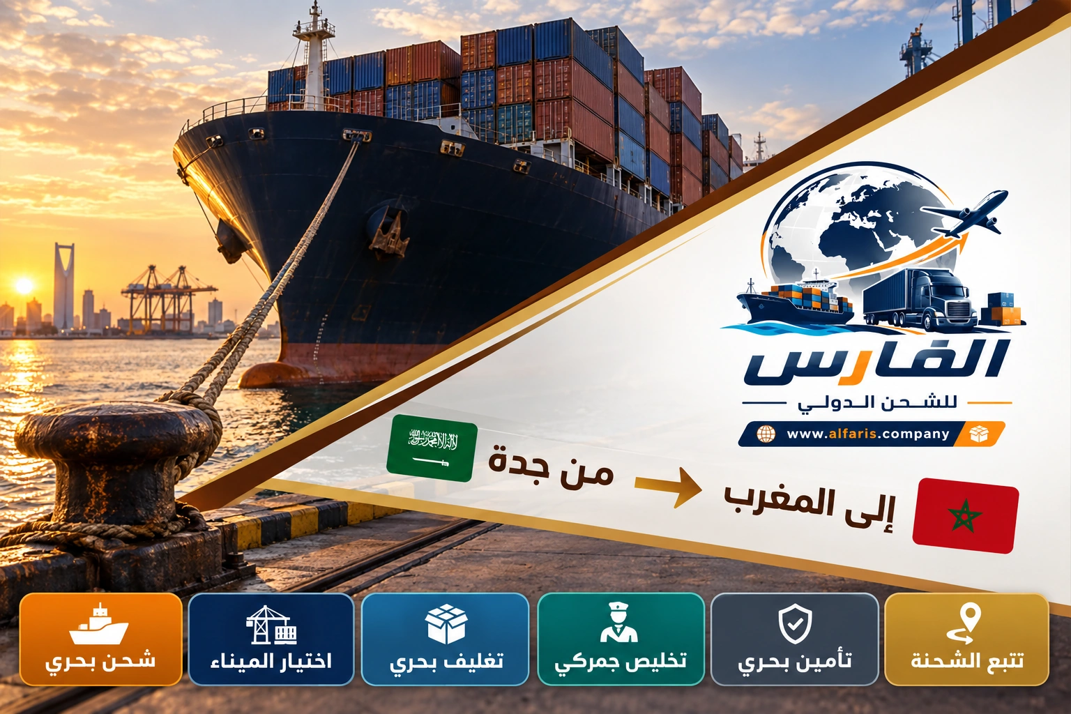 jeddah morocco sea freight 03