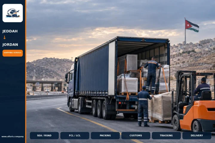 Road transport from jeddah to jordan — service overview