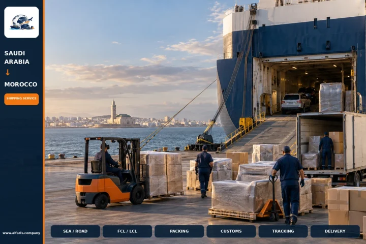 shipping company from Saudi Arabia to Morocco — assessment