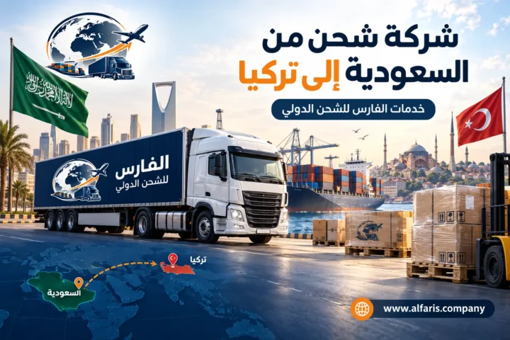 شركة شحن من السعودية إلى تركيا