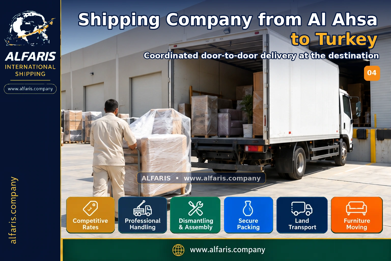 Delivery of shipments in Turkey