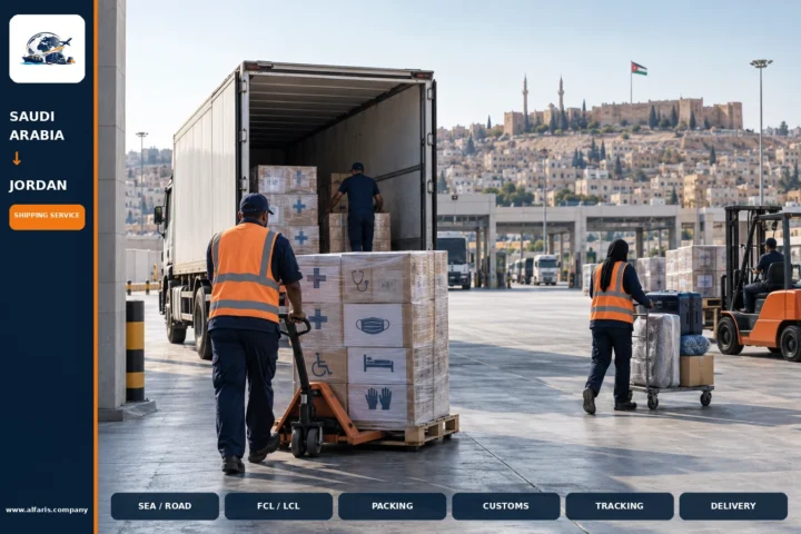 Shipping medical and personal items to jordan — service overview