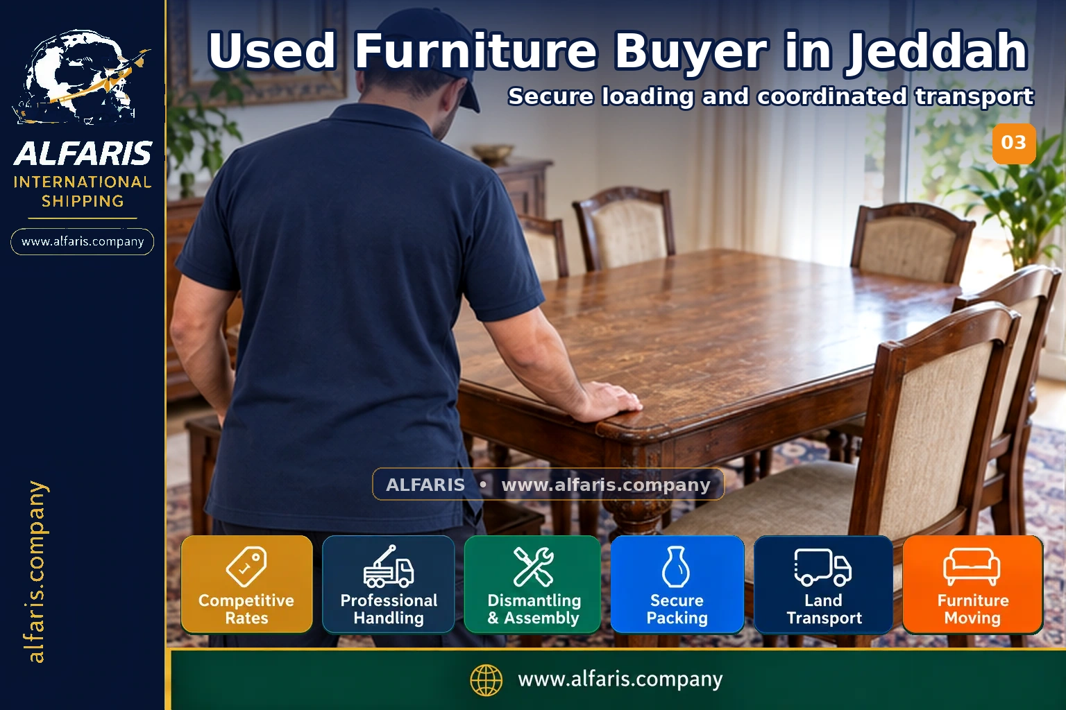 Used Furniture Buyer in Jeddah - transport planning