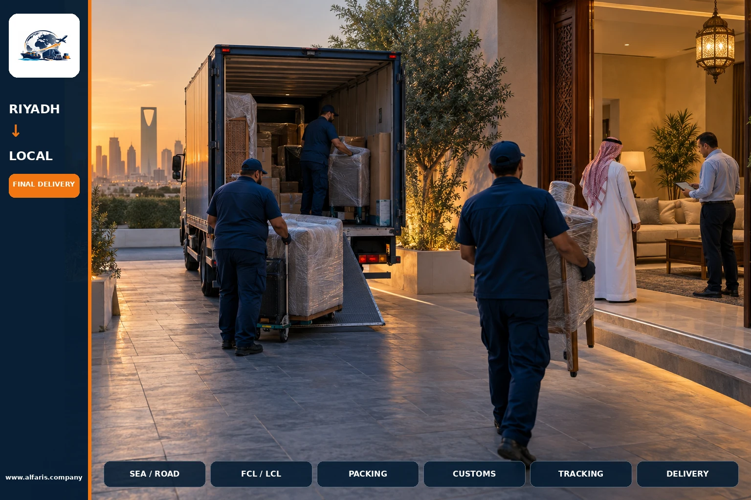 used furniture buyers in Riyadh - completed handover